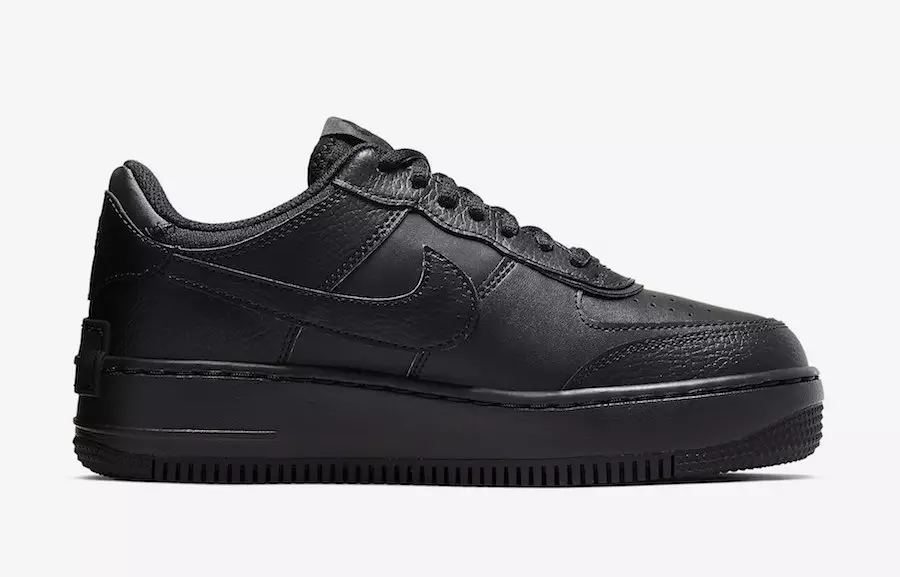 Nike Air Force 1 Shadow Black CI0919-001 izlaišanas datums