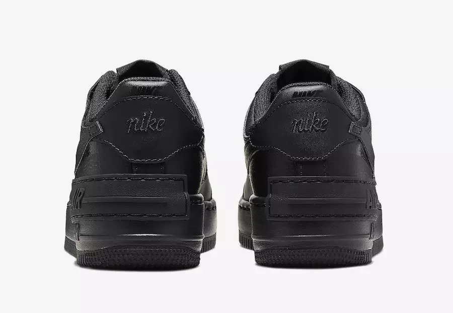 Nike Air Force 1 Shadow Black CI0919-001 გამოშვების თარიღი