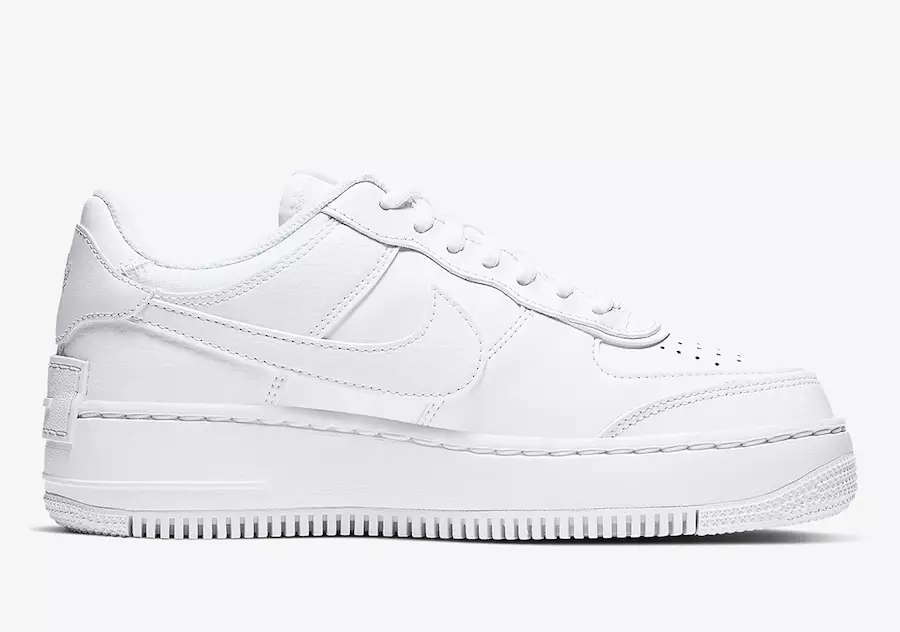 Nike Air Force 1 Shadow White CI0919-100 מעלדונג טאָג