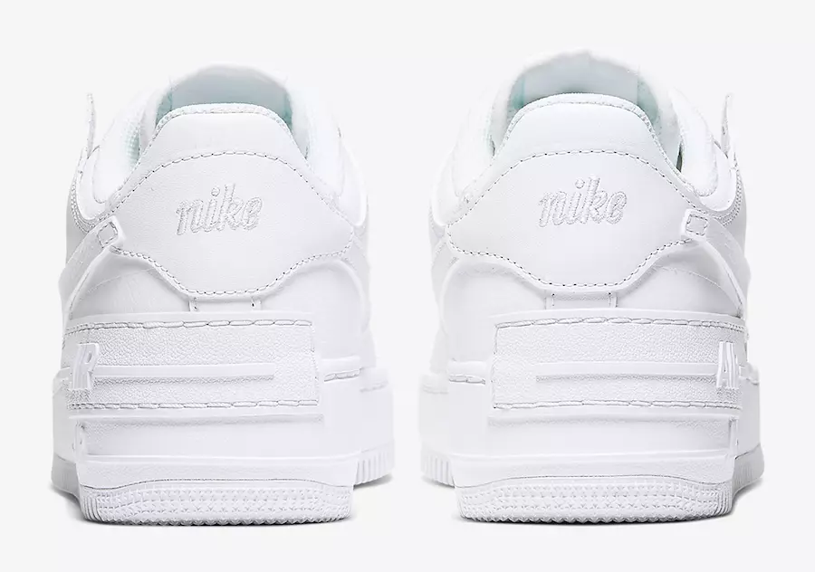 Nike Air Force 1 Shadow White CI0919-100 Чыгуу датасы