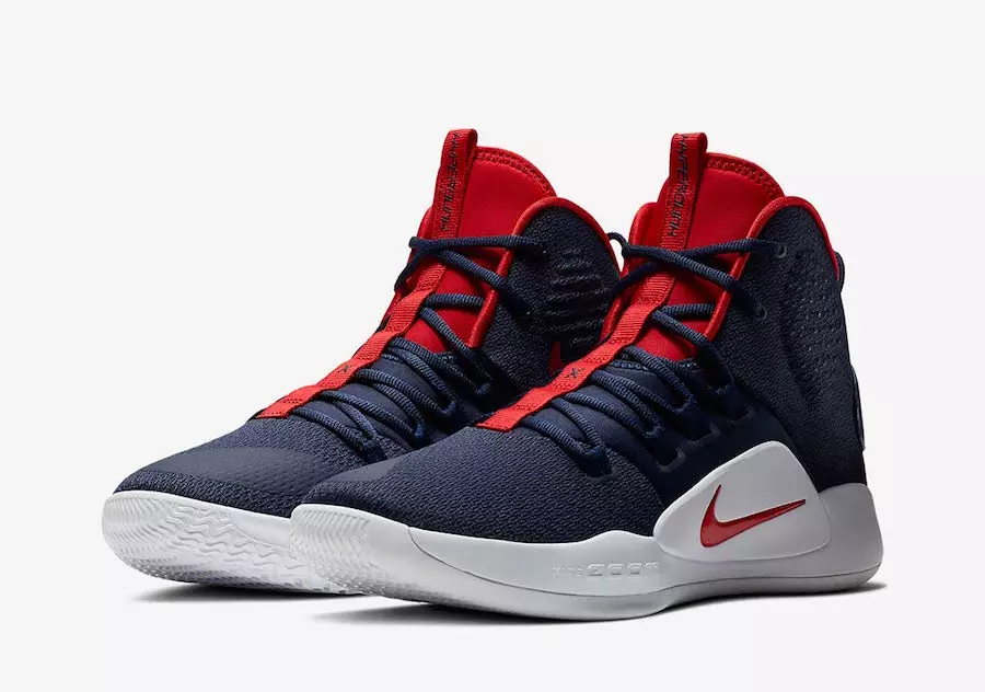 Nike Hyperdunk X Release v barvách týmu USA