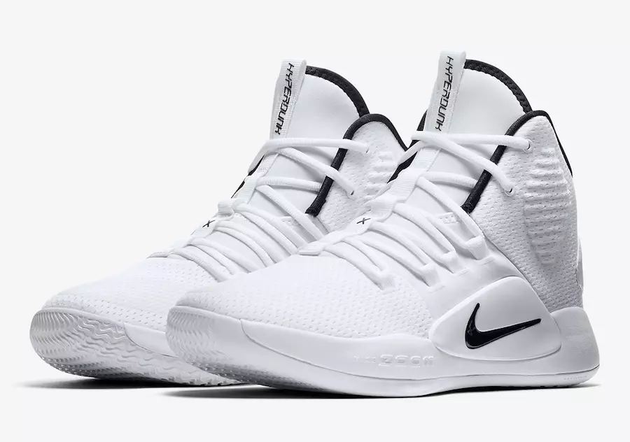 Nike Hyperdunk X Hvid Sort AR0467-100