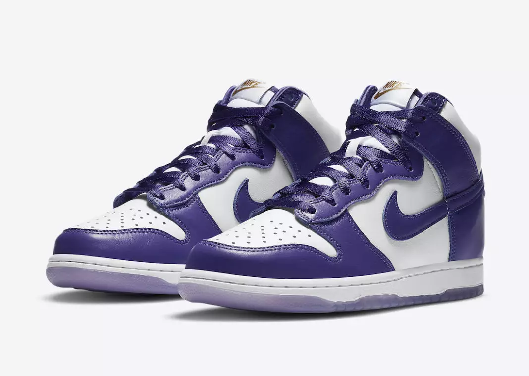 Preço da data de lançamento Nike Dunk High Varsity Purple DC5382-100