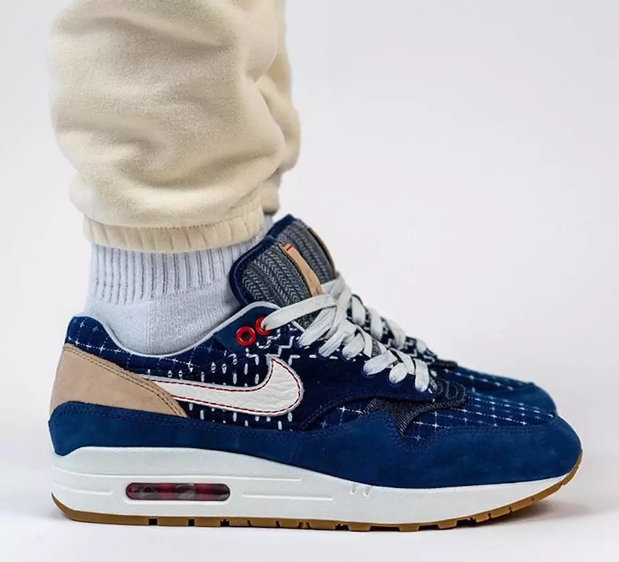 DENHAM Nike Air Max 1 CW7603-400 – Erscheinungsdatum On-Feet