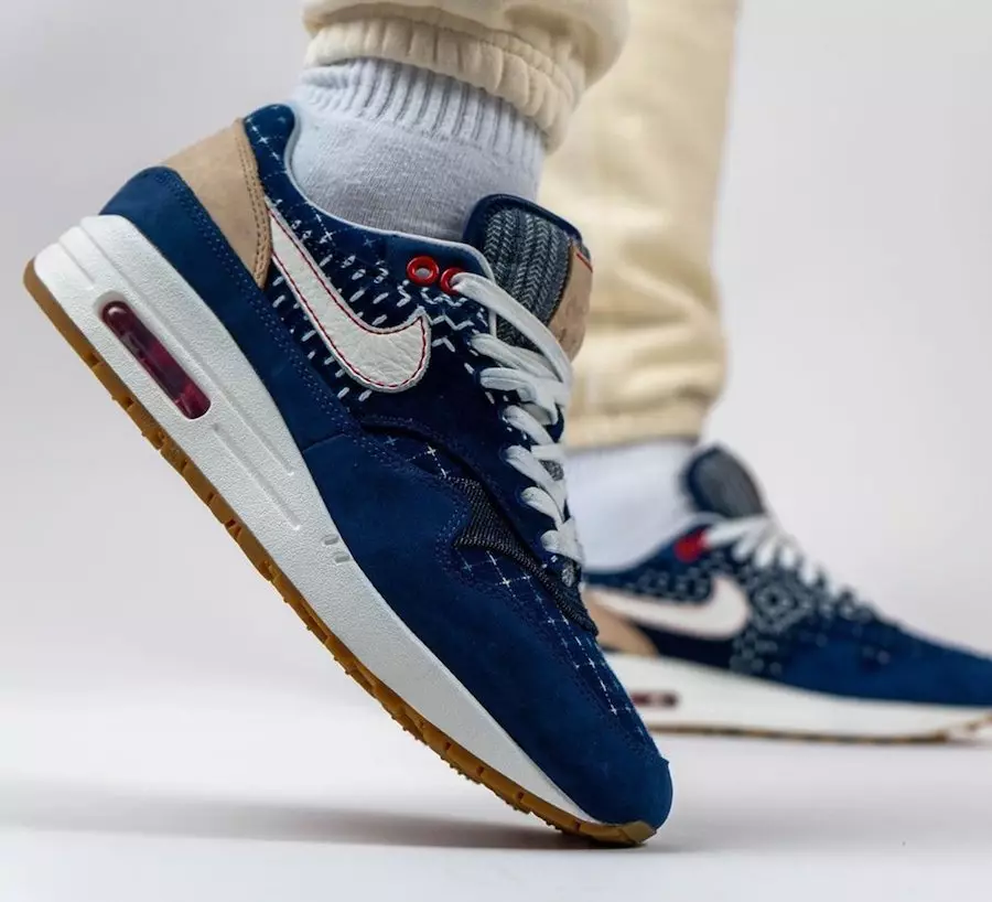 DENHAM Nike Air Max 1 CW7603-400 Дата на пускане на крака