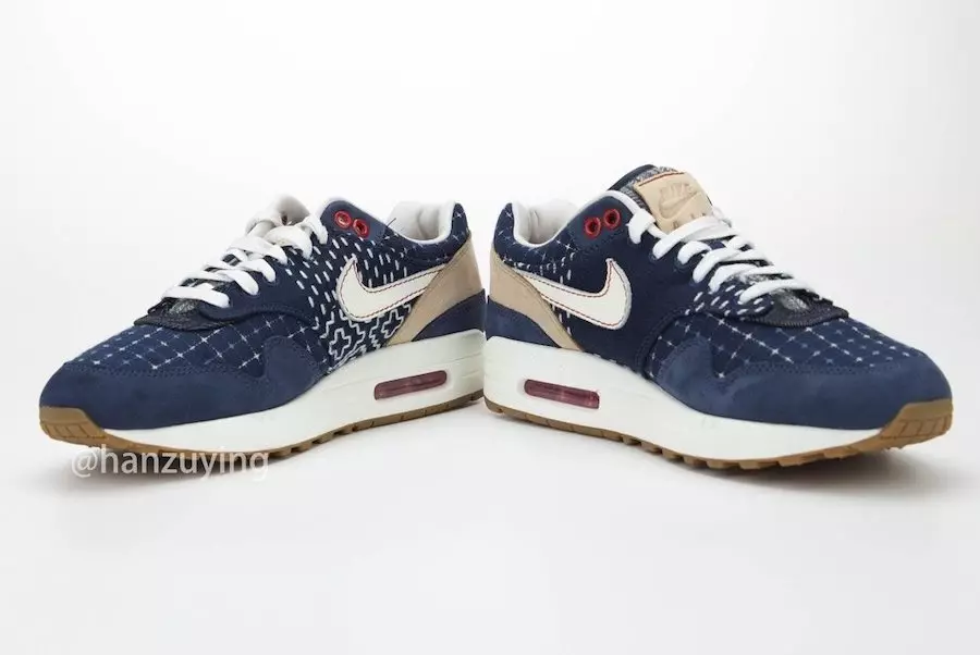 DENHAM the Jeanmaker Nike Air Max 1 CW7603-400 Chiqarilgan Sana