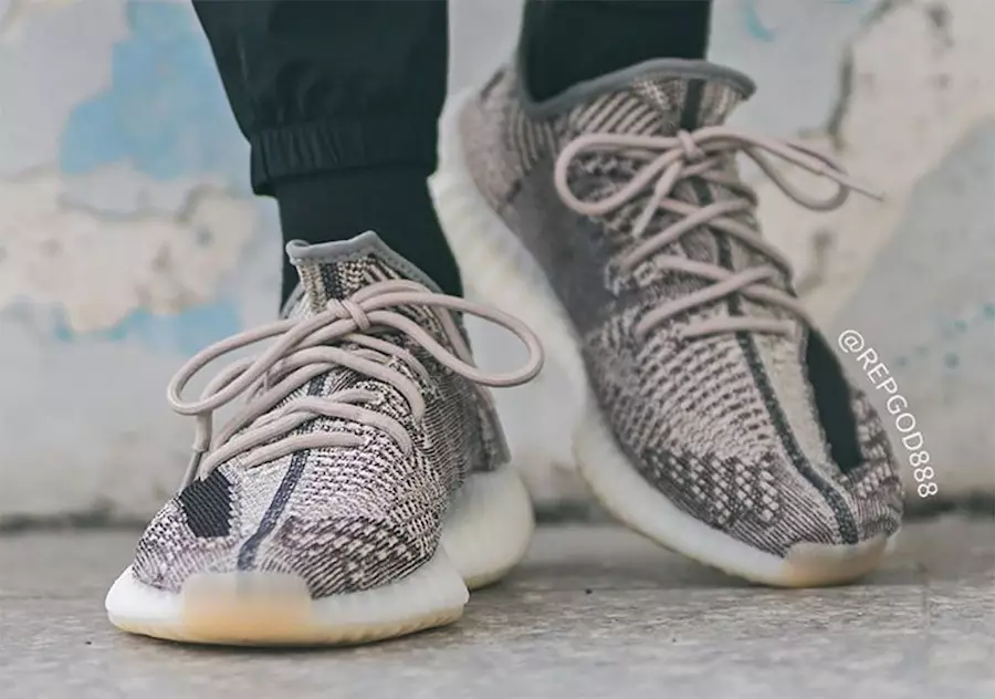 adidas Yeezy Boost 350 V2 Zyon FZ1267 On-Feet Release Date