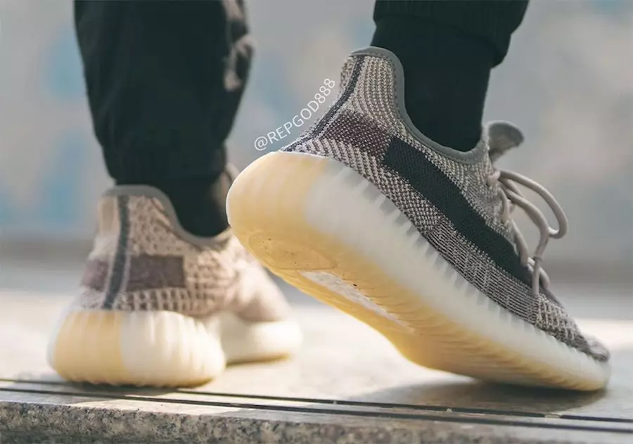 adidas Yeezy Boost 350 V2 Zyon FZ1267 Data e lëshimit në këmbë