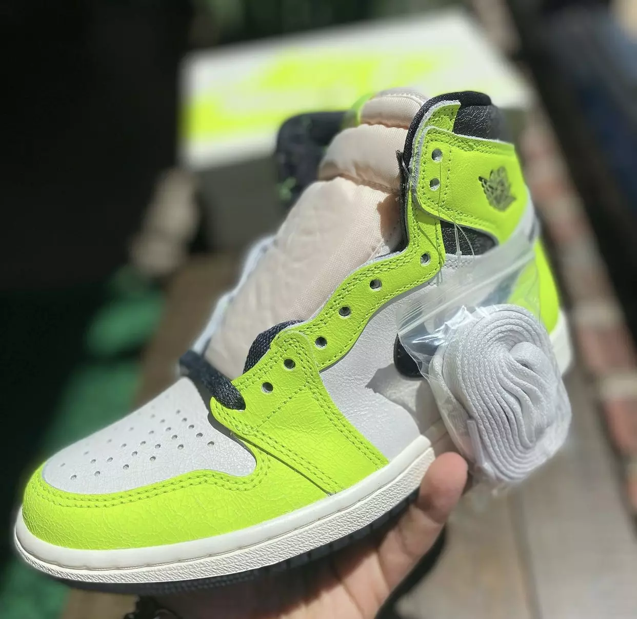 Air Jordan 1 Visionaire Volt 555088-702 Utgivelsesdato