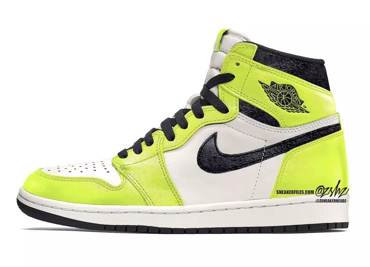 Air Jordan 1 Volt 555088-702 Թողարկման ամսաթիվ