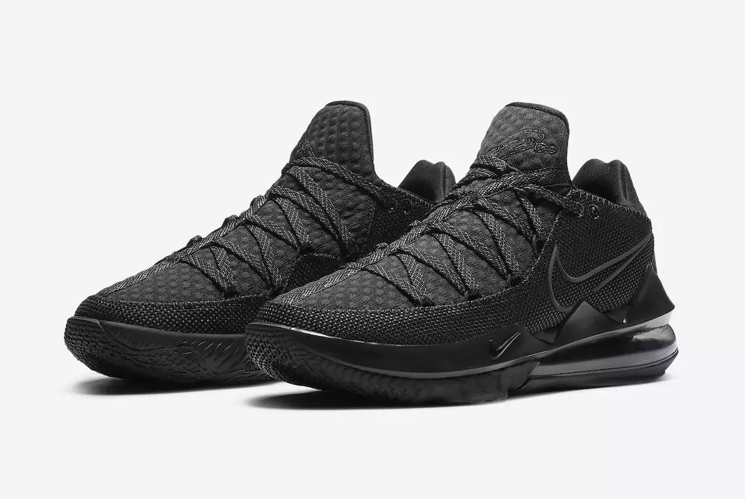 Nike LeBron 17 Low Triple Black CD5007-003 תאריך יציאה