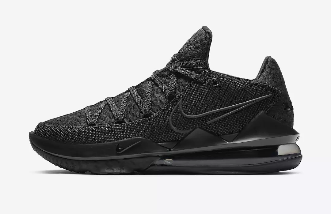 Nike LeBron 17 Low Triple Black CD5007-003 Releasedatum