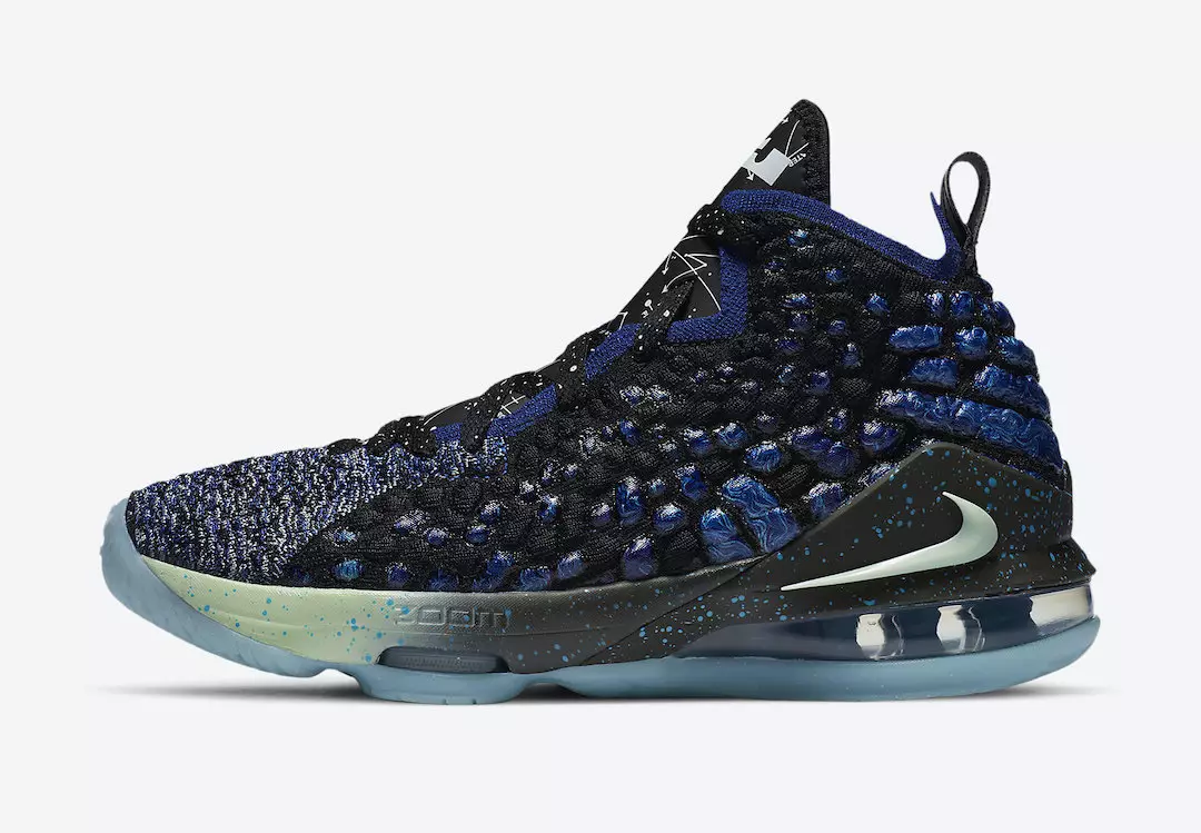 Nike LeBron 17 Constellations BQ5594-407 väljalaskekuupäev