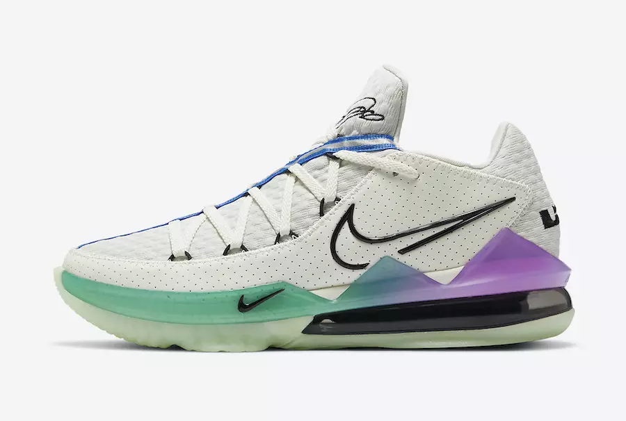 Nike LeBron 17 Low Glow in the Dark Pastel Gradient CD5007-005 Datum izlaska