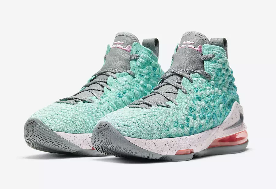 Giá ngày phát hành Nike LeBron 17 GS South Beach BQ5594-444