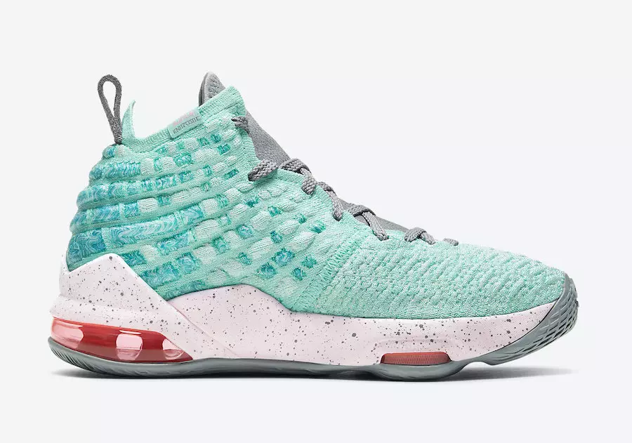 Nike LeBron 17 GS South Beach BQ5594-444 Julkaisupäivä Hinta