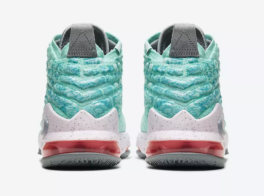 Nike LeBron 17 GS South Beach BQ5594-444 izlaišanas datuma cena