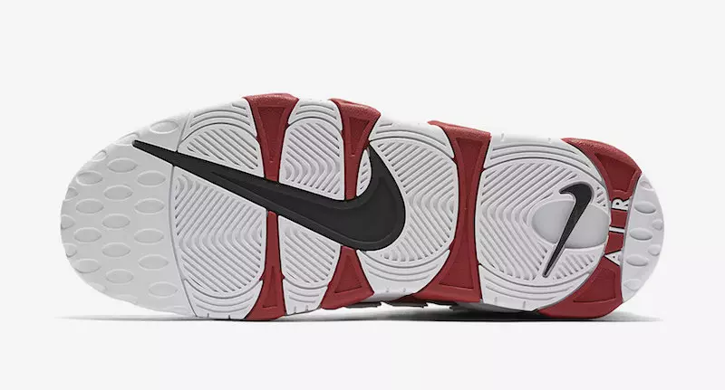 Red White Kuu ya Nike Air Zaidi Uptempo Restock