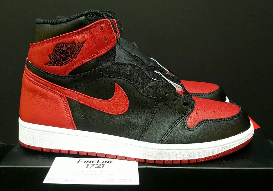 Air Jordan 1 Qadağan Edildi Erkən