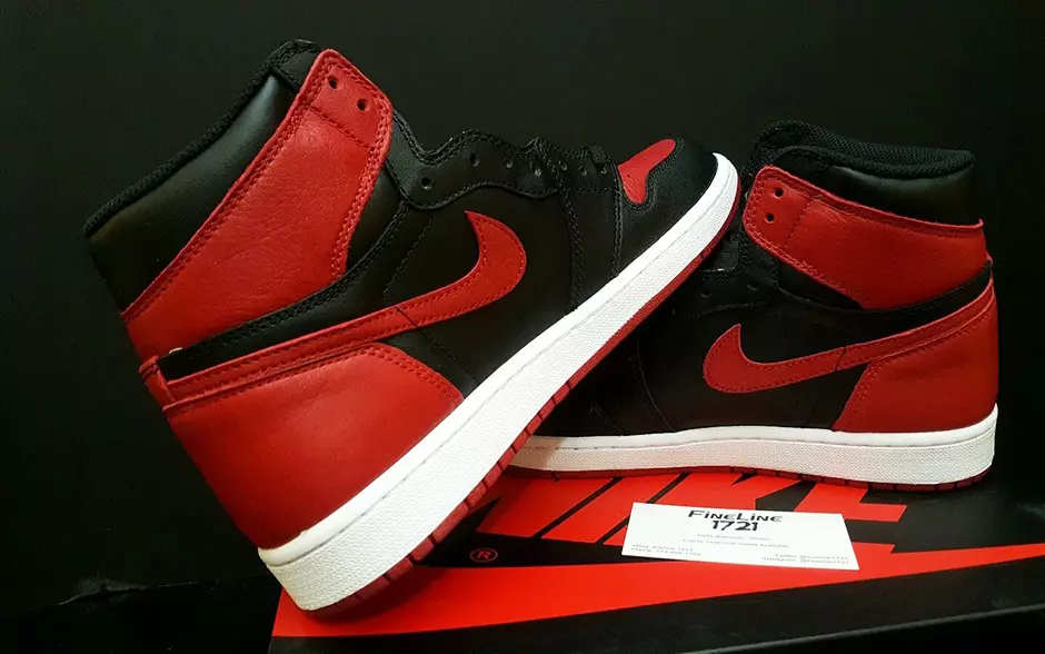 Air Jordan 1 Banned Früh verfügbar