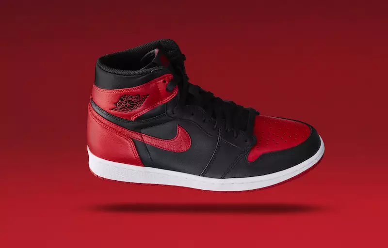 Air Jordan 1 тыйым салынған ретро 2016 шығарылым күні