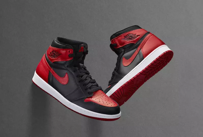 „Air Jordan 1“ uždrausta retro 2016 m. išleidimo data