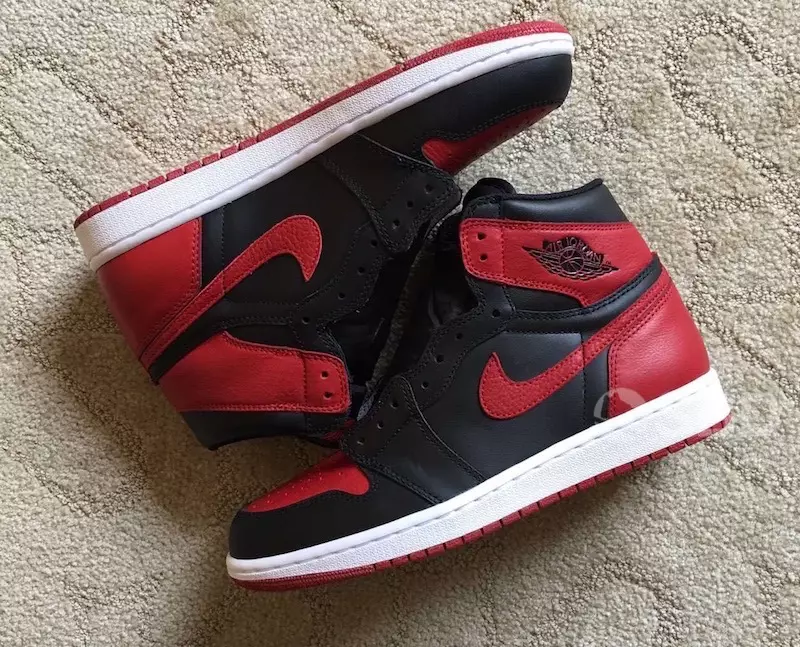 „Air Jordan 1 OG“ uždrausta 2016 m. retro