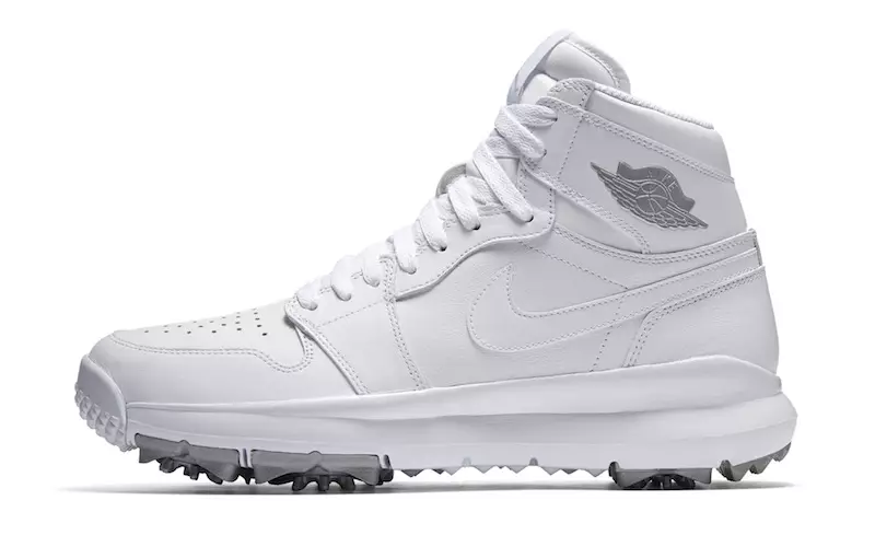 Air Jordan 1 Golf Schong Chicago White Metallic