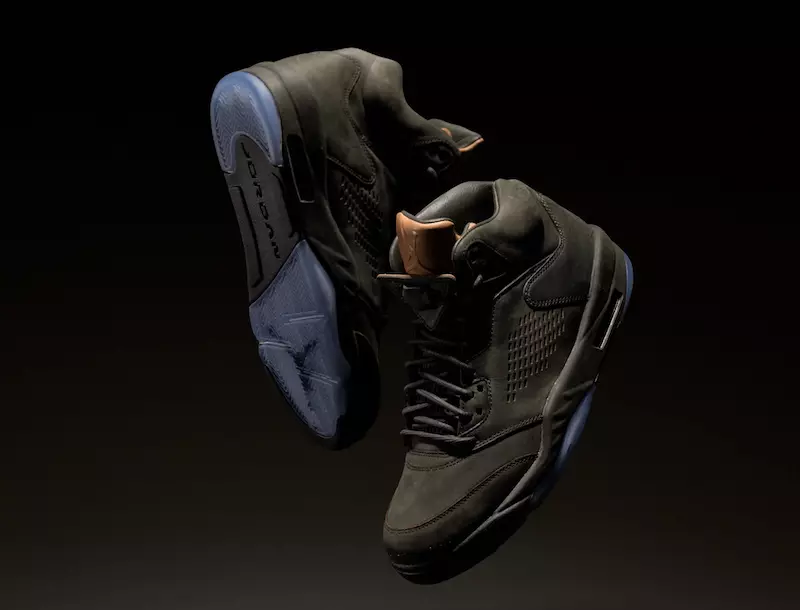 Air Jordan 5 Premium Take Flight Sequoia Metallic Goud