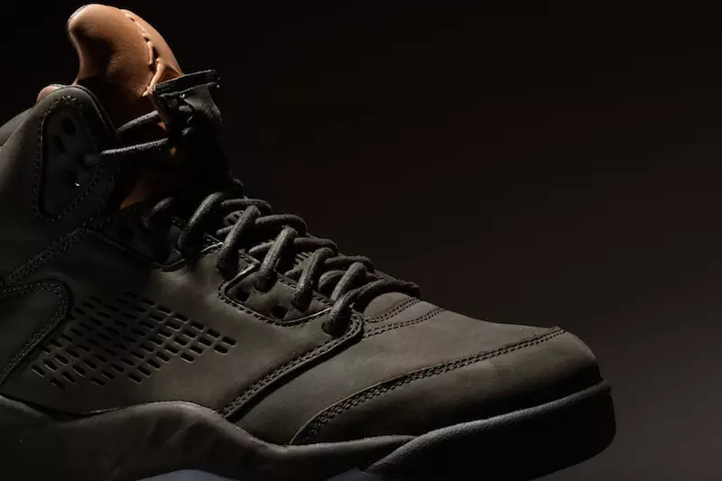 Air Jordan 5 Premium Take Flight Sequoia Metallic-Gold