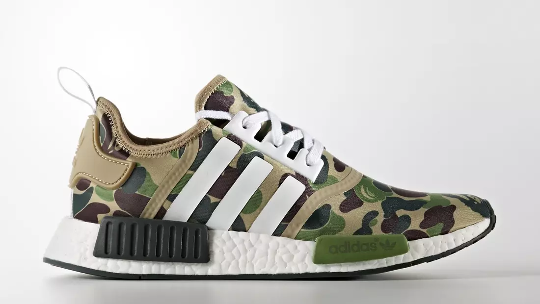 10 лучших кроссовок 2016 года adidas NMD Bape Camo