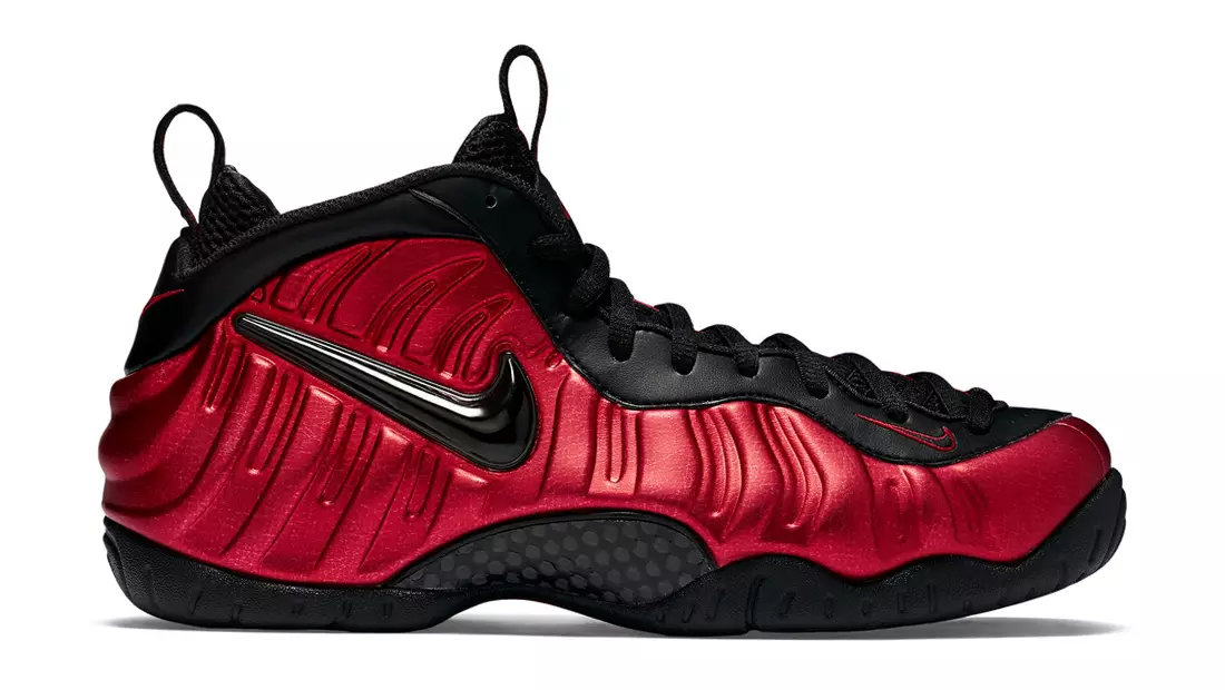 Os 10 principais lançamentos de tênis de 2016 Nike Air Foamposite Pro University Red