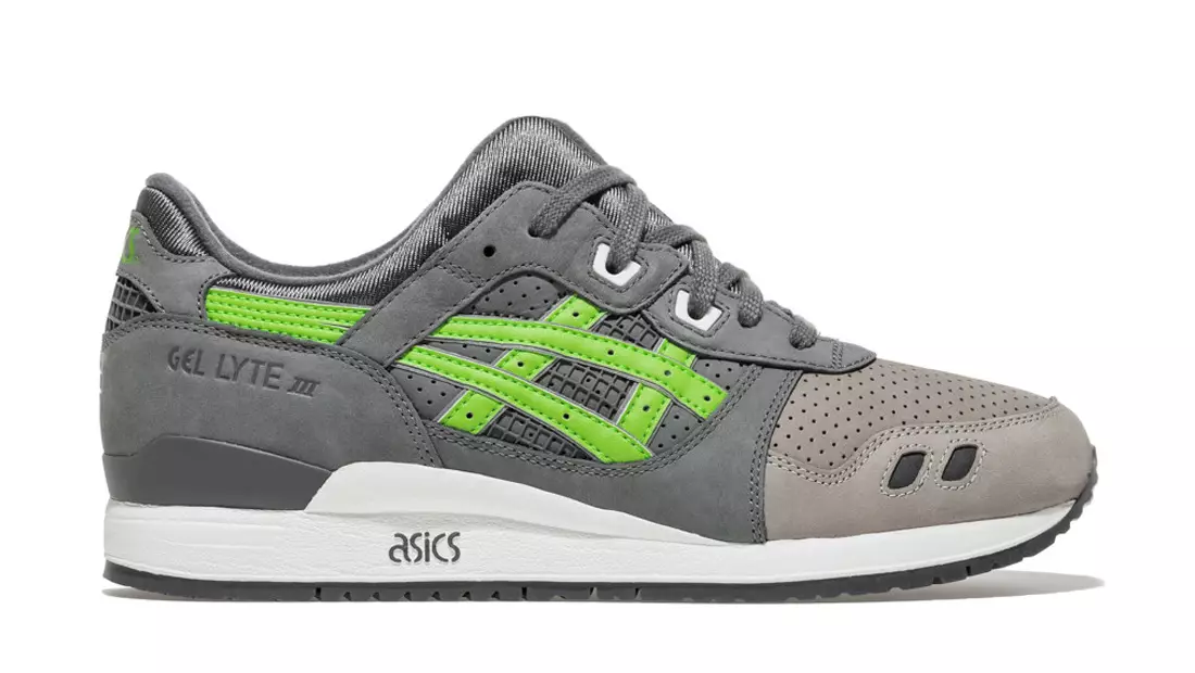 10 лепшых выпускаў красовак 2016 ASICS Gel Lyte III Super Green