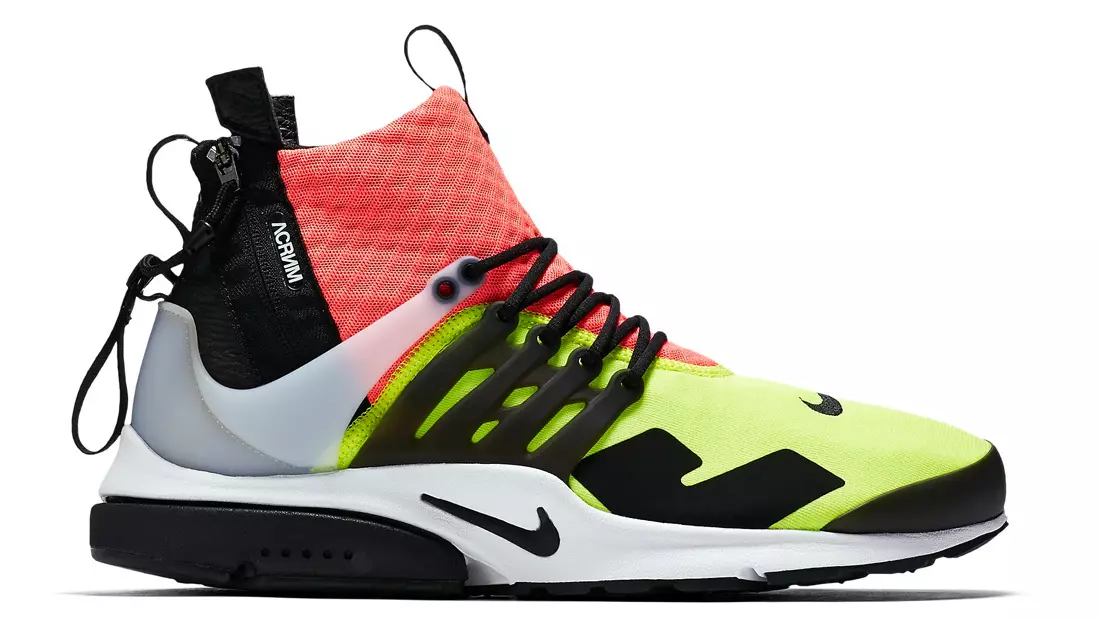 10 лучших кроссовок 2016 года Nike Air Presto Mid Acronym Volt