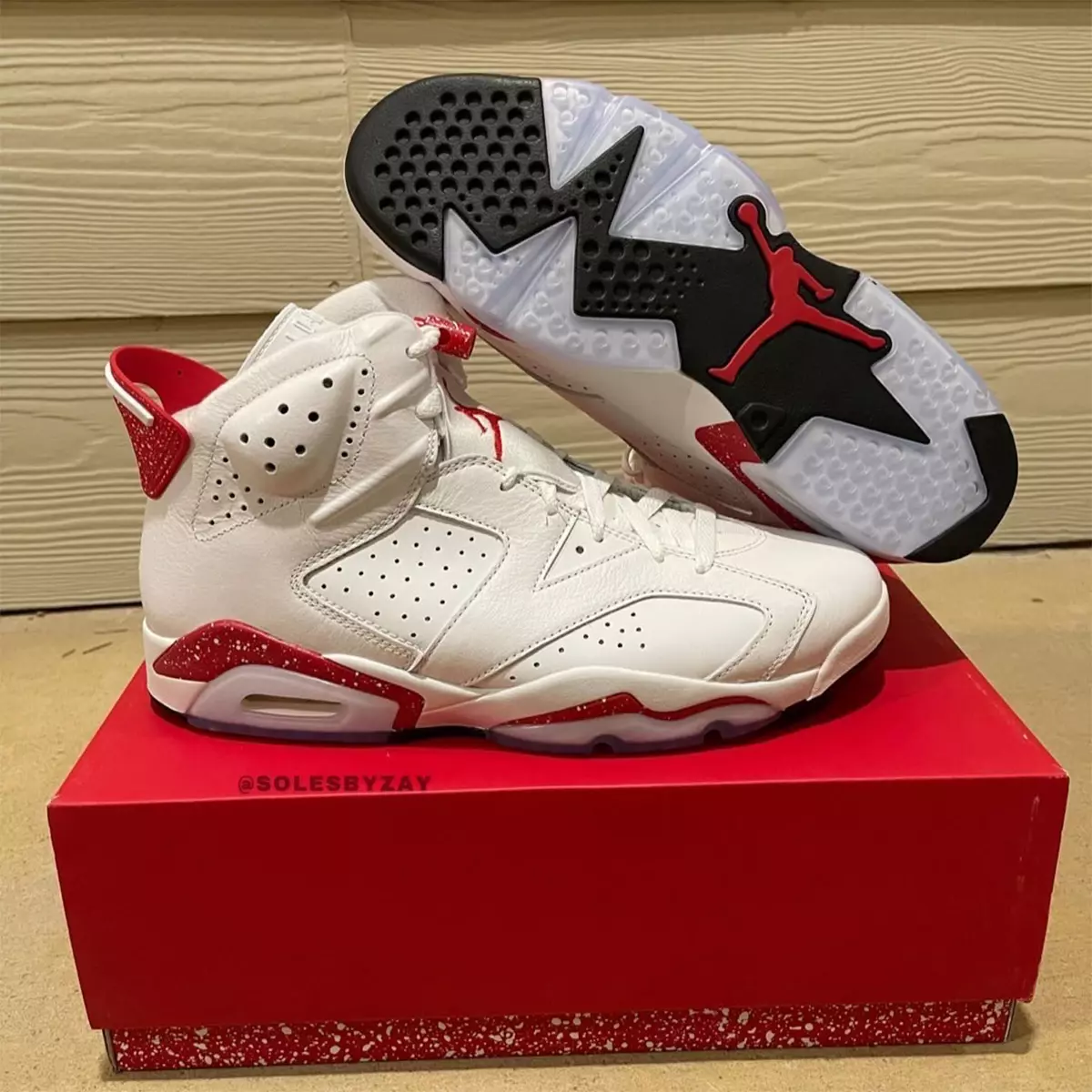 Air Jordan 6 Red Oreo University Red CT8529-162 Utgivelsesdato