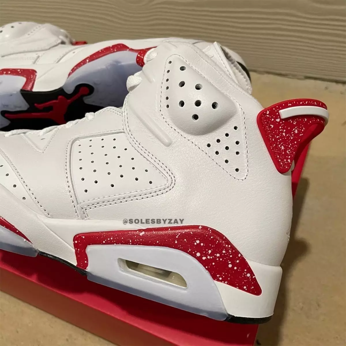 Air Jordan 6 Rot Oreo University Rot CT8529-162 – Erscheinungsdatum