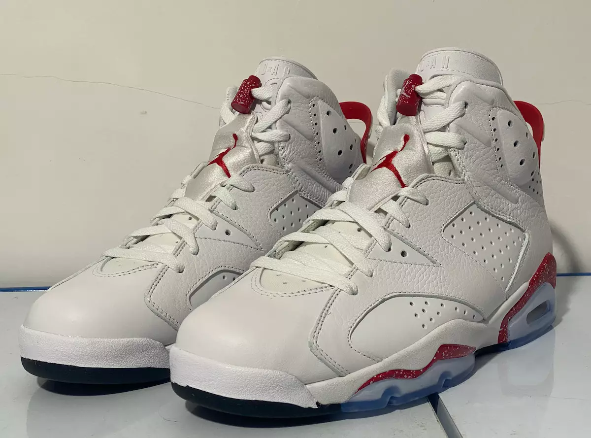 Air Jordan 6 Red Oreo CT8529-162 Dáta Eisiúna