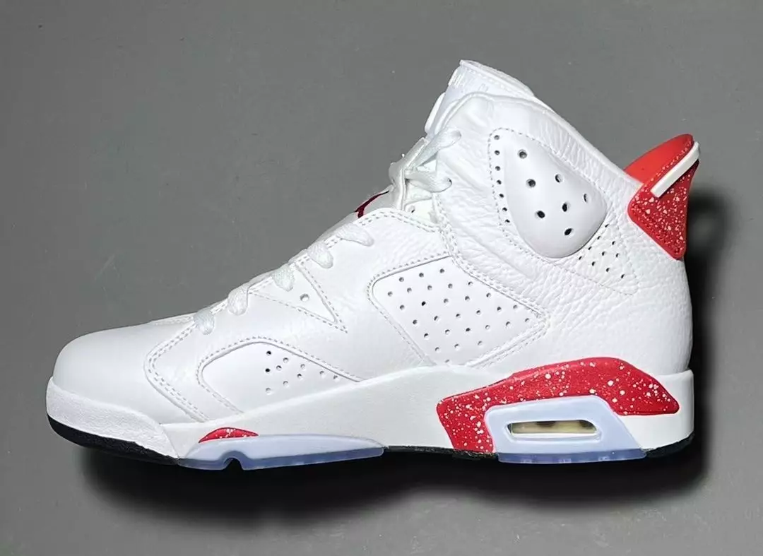 Air Jordan 6 Red Oreo White University Red CT8529-162 გამოშვების თარიღი