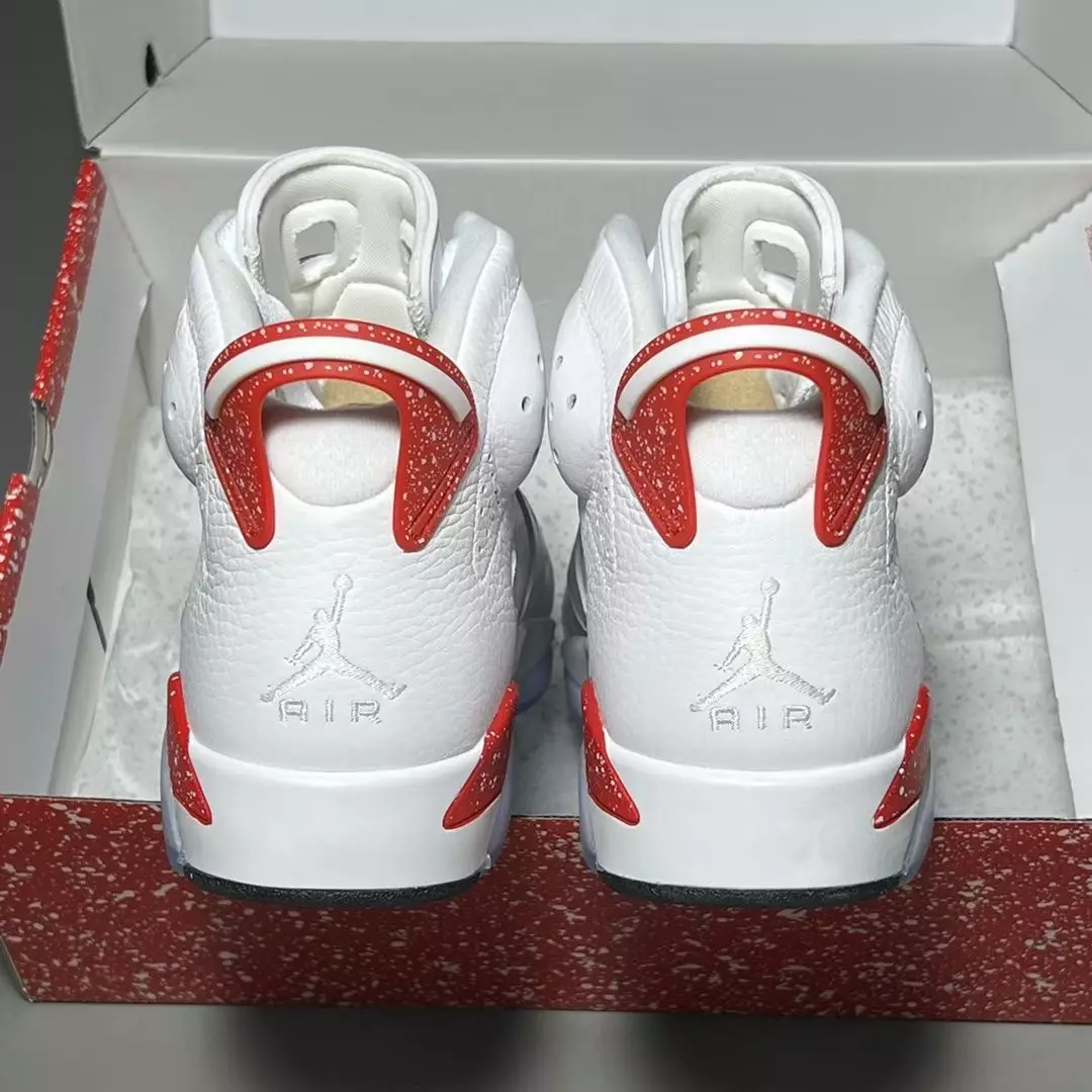 Air Jordan 6 Red Oreo White University Red CT8529-162 გამოშვების თარიღი