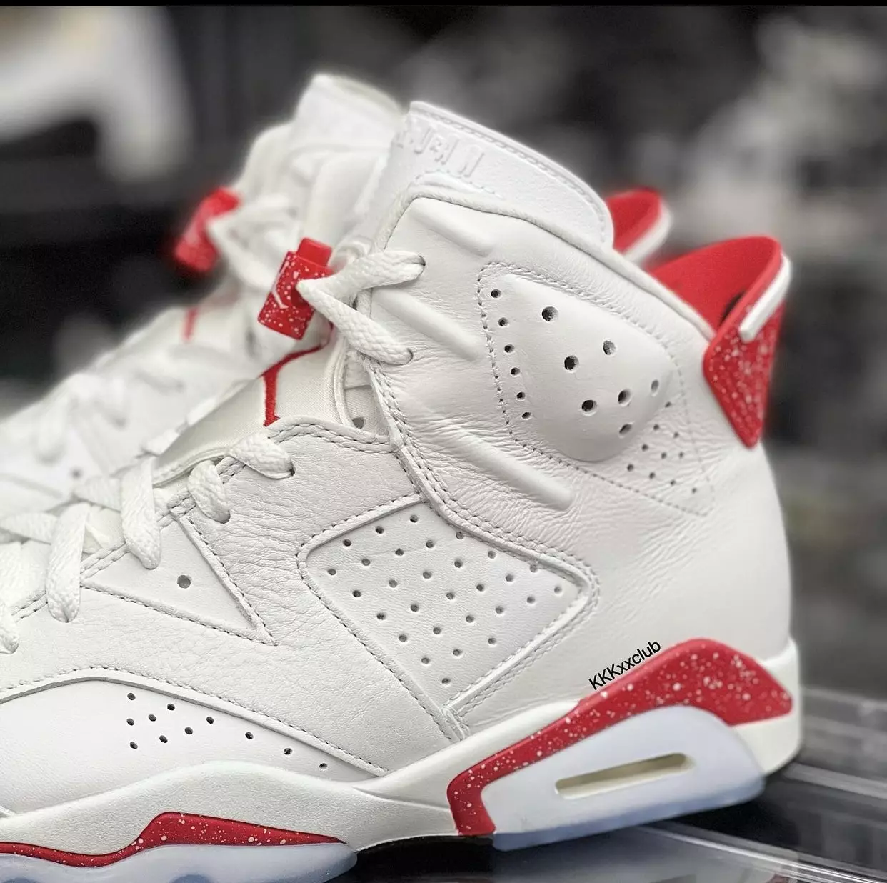 Air Jordan 6 Red Oreo White University Red CT8529-162 გამოშვების თარიღი