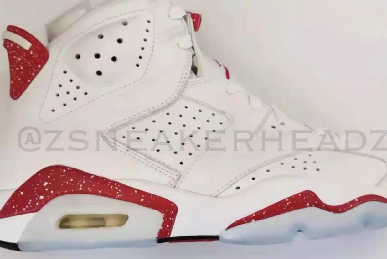 Air Jordan 6 Red Oreo Dáta Eisiúna