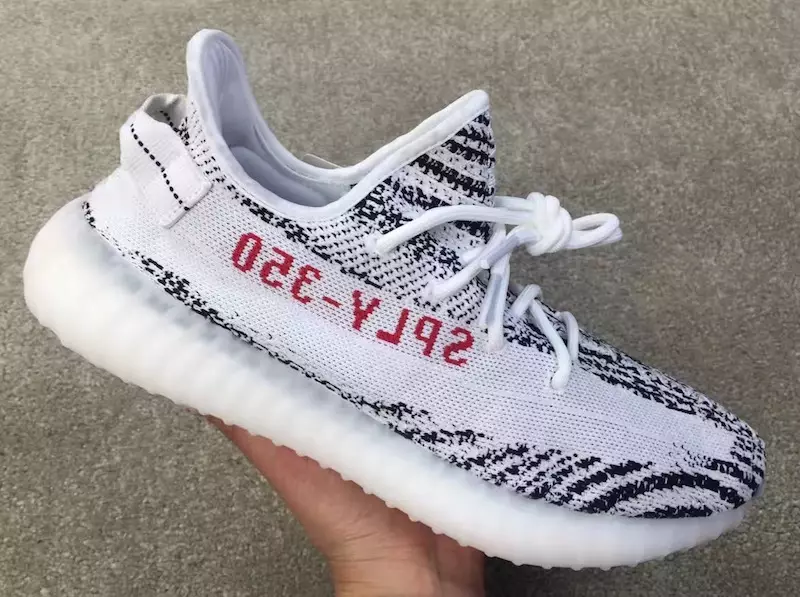 adidas Yeezy Boost 350 V2 Սպիտակ Սև Կարմիր