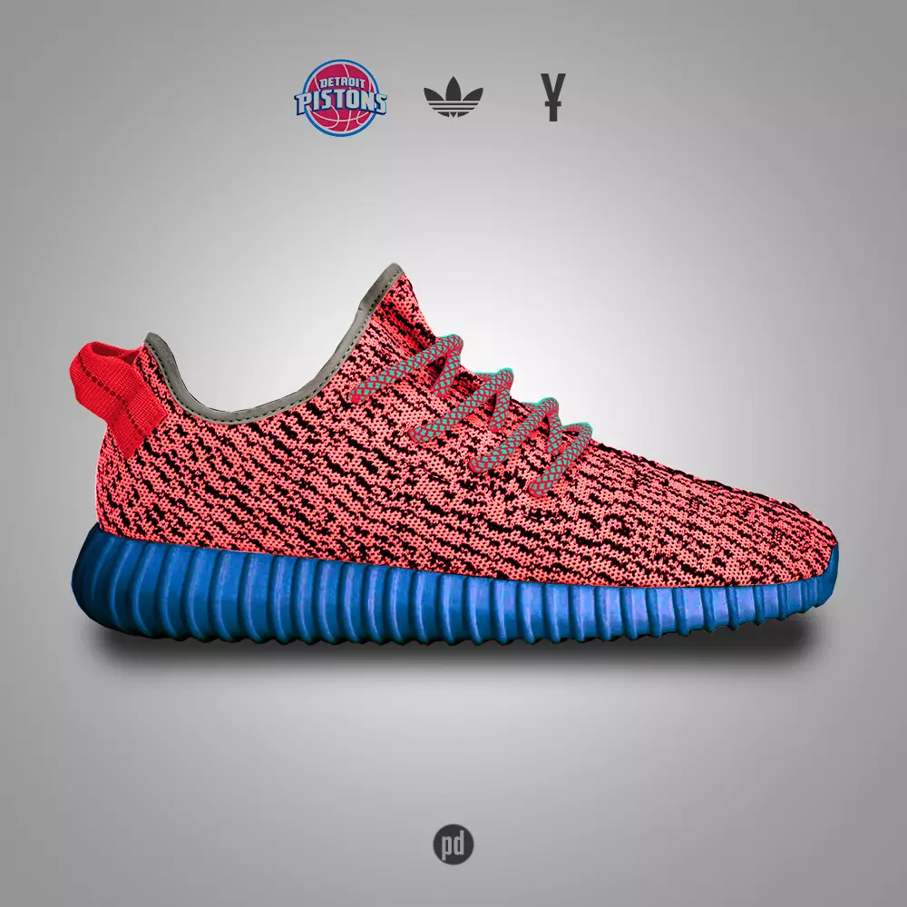 NBA adidas Yeezy Boost 350 boja