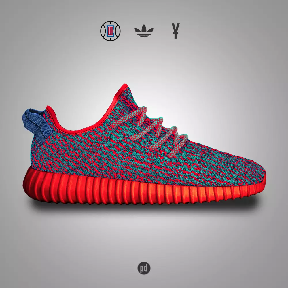 NBA adidas Yeezy Boost 350 Colorways