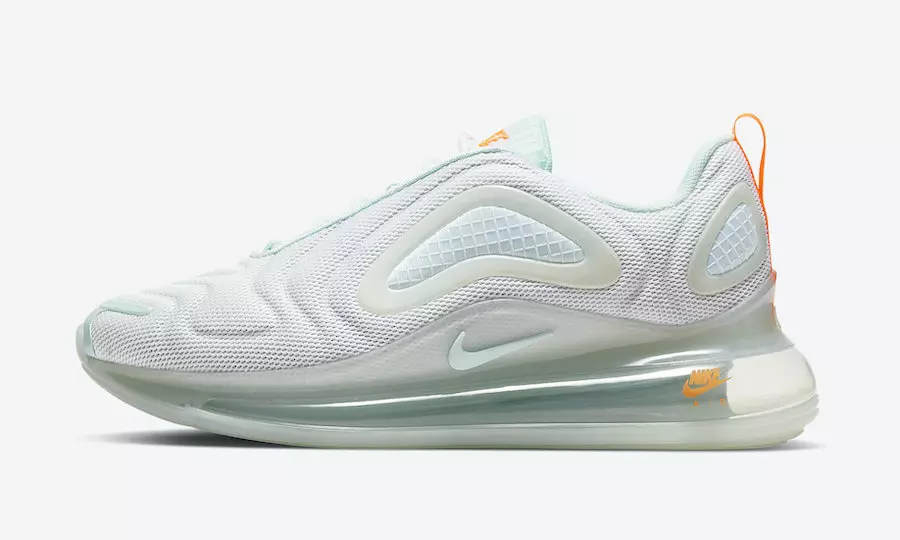 Nike Air Max 720 White Teal Tint Hyper Crimson CJ0632-101 Releasedatum