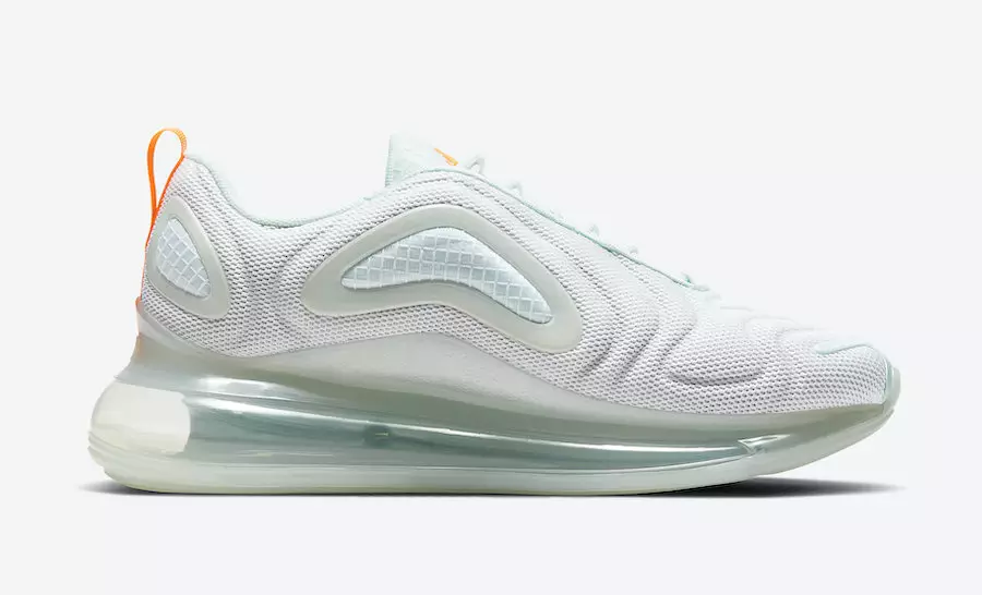 Nike Air Max 720 fehér kékeszöld árnyalat Hyper Crimson CJ0632-101 Megjelenés dátuma