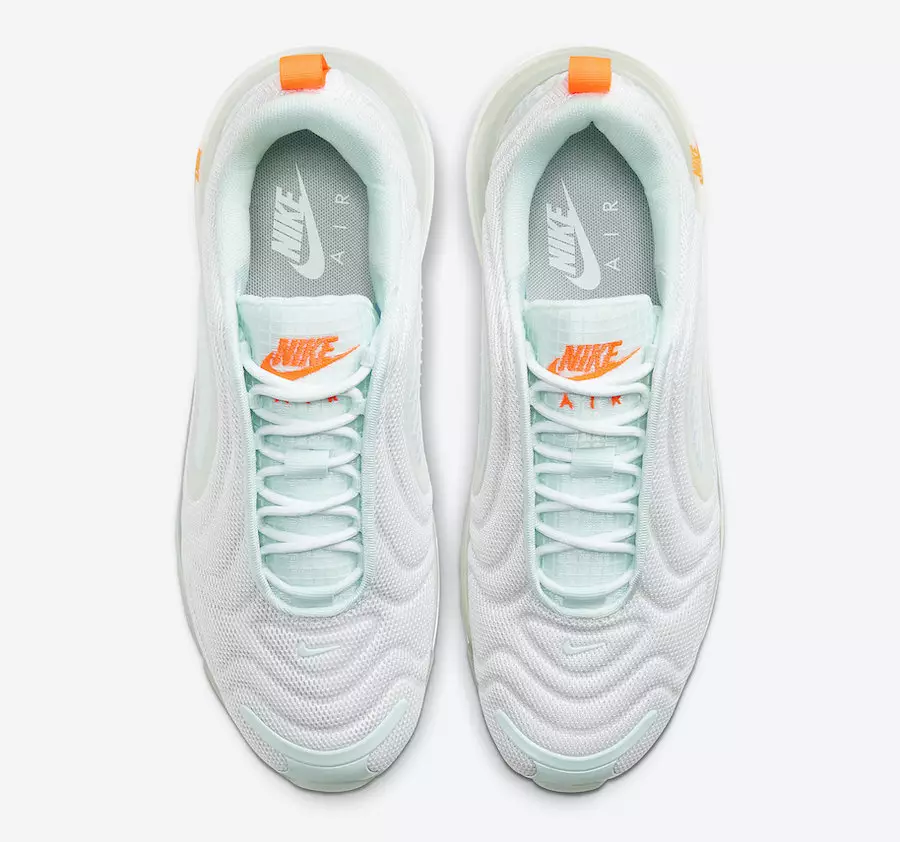 Nike Air Max 720 White Teal Tint Hyper Crimson CJ0632-101 Ημερομηνία κυκλοφορίας