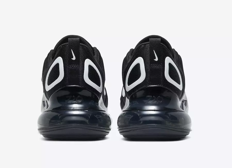 Ngày phát hành Nike Air Max 720 Black White CJ0585-003