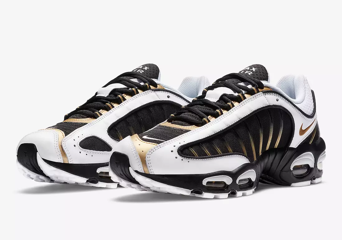 Nike Air Max Tailwind 4 IV Black Metallic Gold CT1284-001 Útgáfudagur