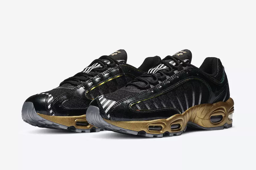 Nike Air Max Tailwind 4 IV SE Black Metallic Gold CT1263-001 Išleidimo data